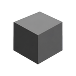 Cube charcoal